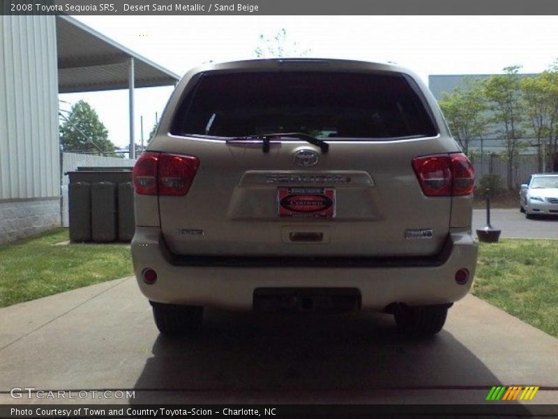 Desert Sand Metallic / Sand Beige 2008 Toyota Sequoia SR5