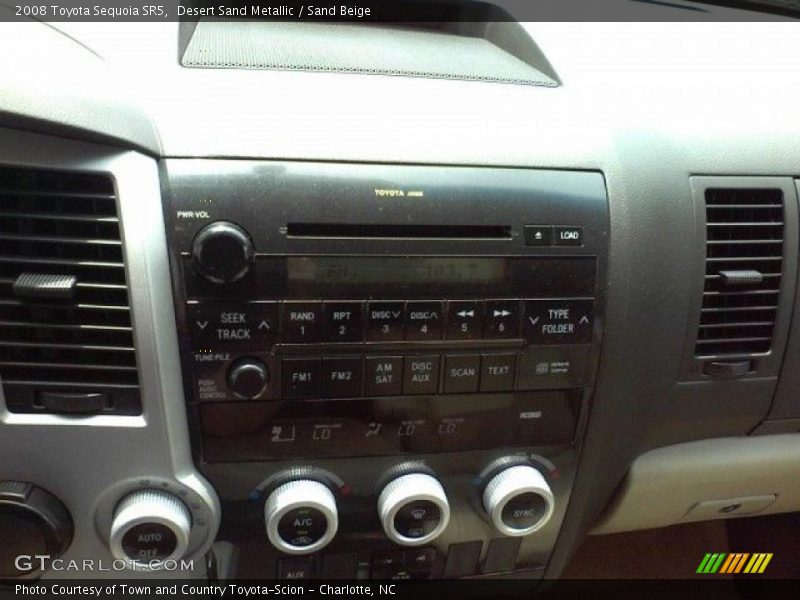 Desert Sand Metallic / Sand Beige 2008 Toyota Sequoia SR5
