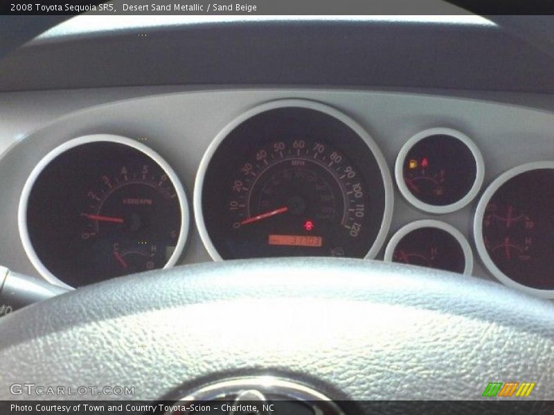 Desert Sand Metallic / Sand Beige 2008 Toyota Sequoia SR5