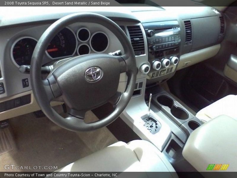 Desert Sand Metallic / Sand Beige 2008 Toyota Sequoia SR5