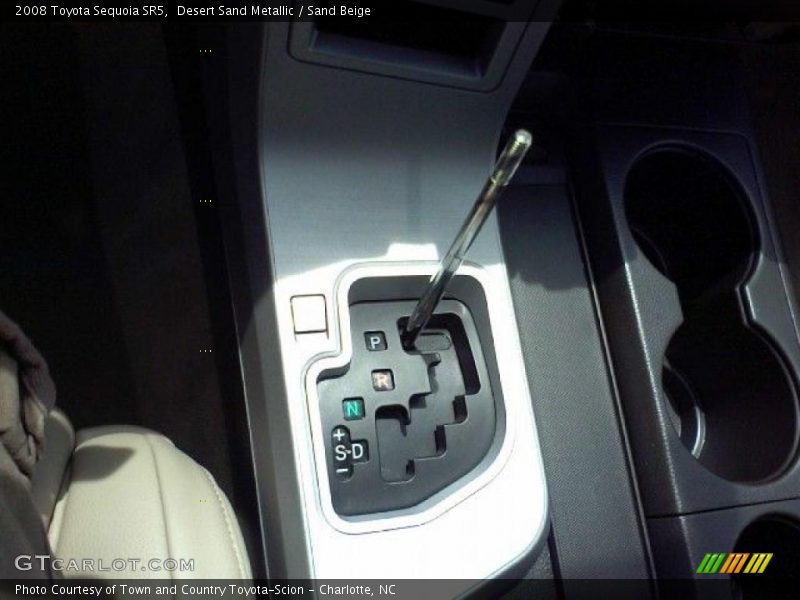 Desert Sand Metallic / Sand Beige 2008 Toyota Sequoia SR5