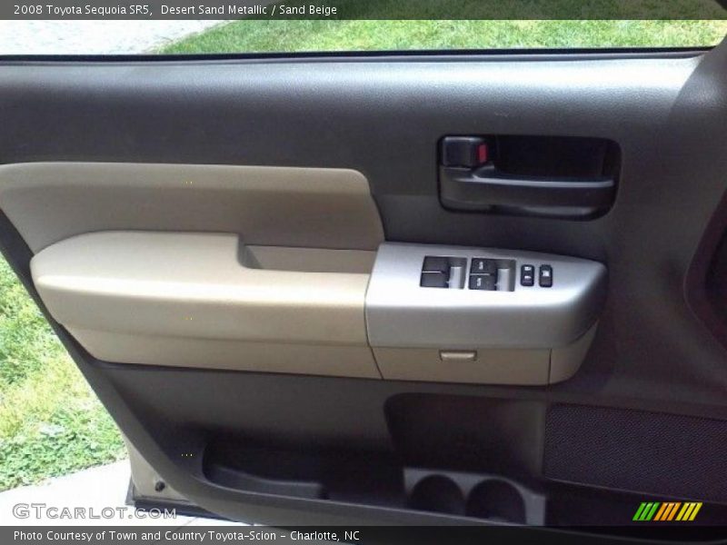 Desert Sand Metallic / Sand Beige 2008 Toyota Sequoia SR5