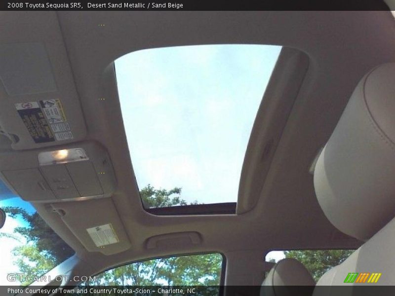Desert Sand Metallic / Sand Beige 2008 Toyota Sequoia SR5