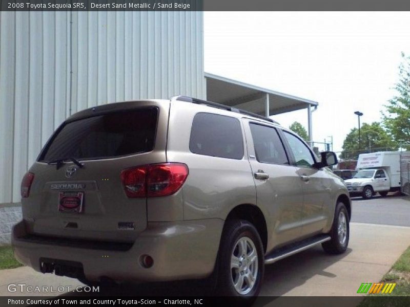 Desert Sand Metallic / Sand Beige 2008 Toyota Sequoia SR5