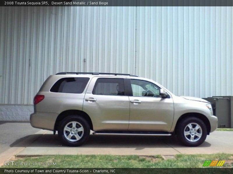 Desert Sand Metallic / Sand Beige 2008 Toyota Sequoia SR5