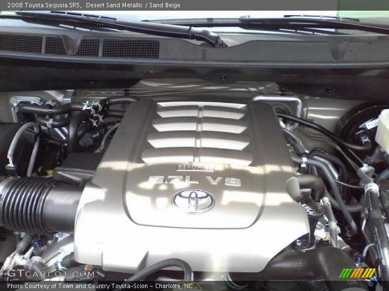 Desert Sand Metallic / Sand Beige 2008 Toyota Sequoia SR5