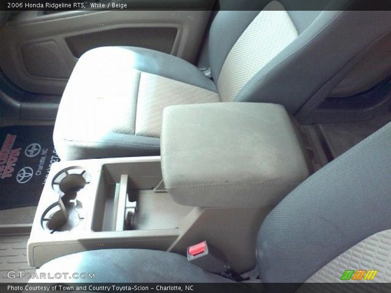 White / Beige 2006 Honda Ridgeline RTS