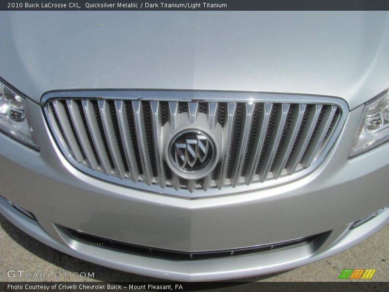 Quicksilver Metallic / Dark Titanium/Light Titanium 2010 Buick LaCrosse CXL