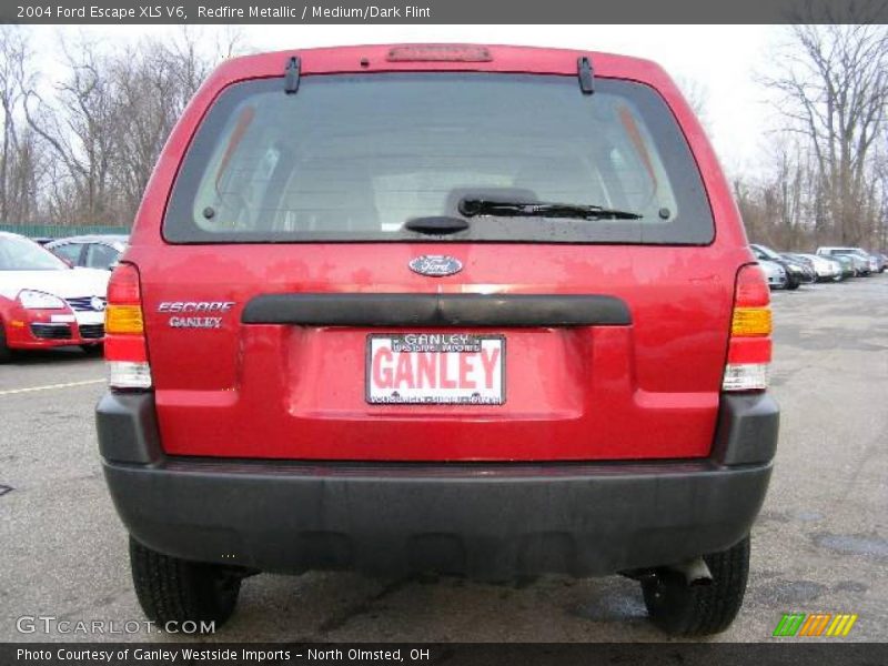Redfire Metallic / Medium/Dark Flint 2004 Ford Escape XLS V6
