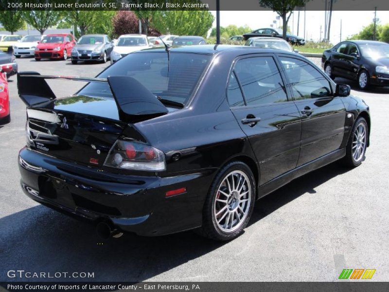 Tarmac Black / Black Alcantara 2006 Mitsubishi Lancer Evolution IX SE