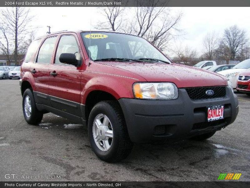 Redfire Metallic / Medium/Dark Flint 2004 Ford Escape XLS V6
