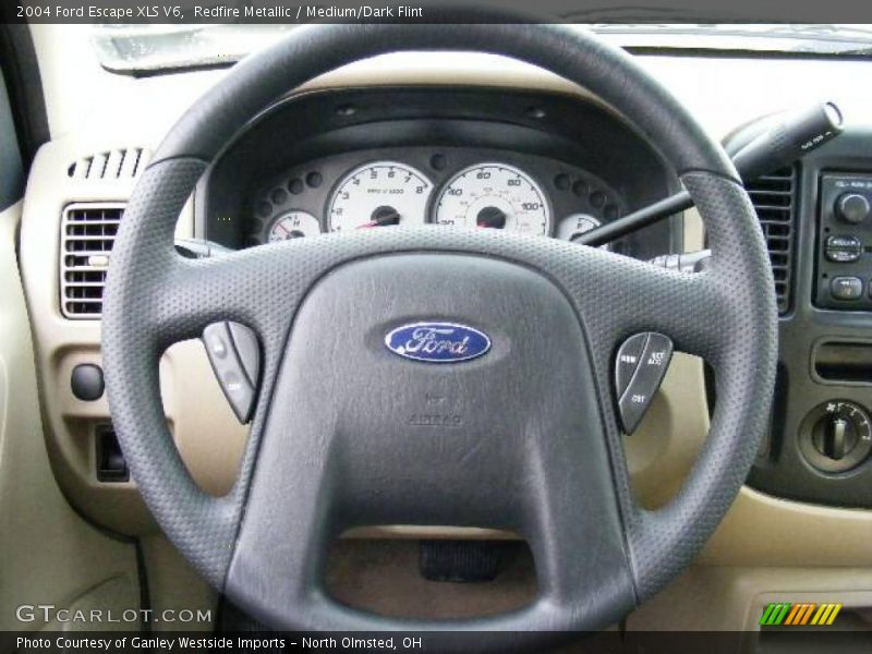 Redfire Metallic / Medium/Dark Flint 2004 Ford Escape XLS V6