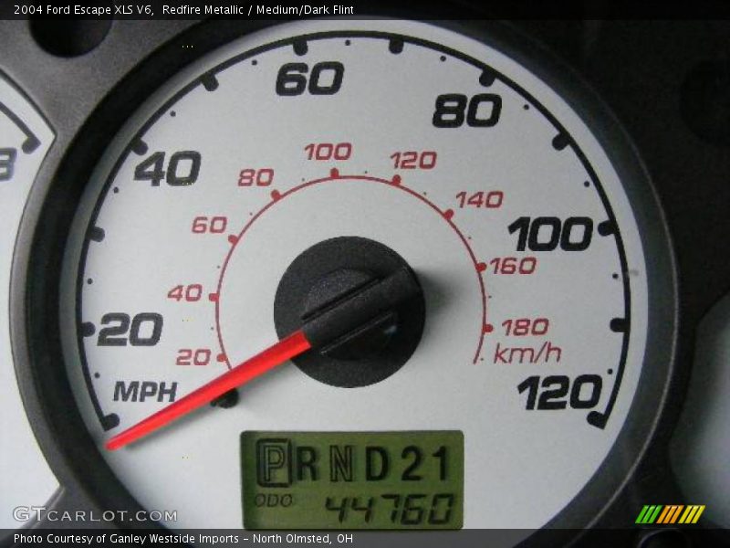 Redfire Metallic / Medium/Dark Flint 2004 Ford Escape XLS V6