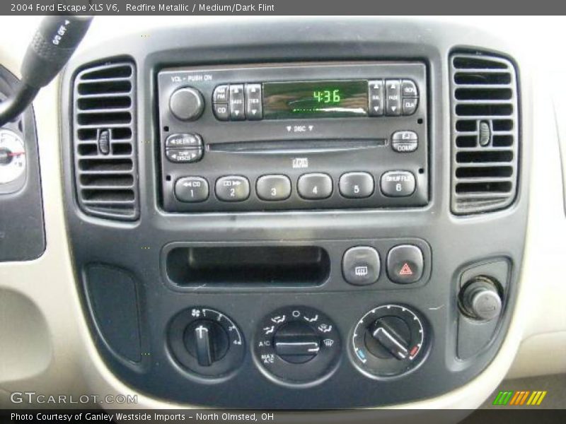 Redfire Metallic / Medium/Dark Flint 2004 Ford Escape XLS V6