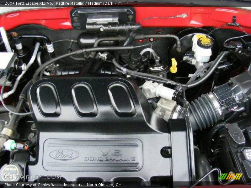 Redfire Metallic / Medium/Dark Flint 2004 Ford Escape XLS V6