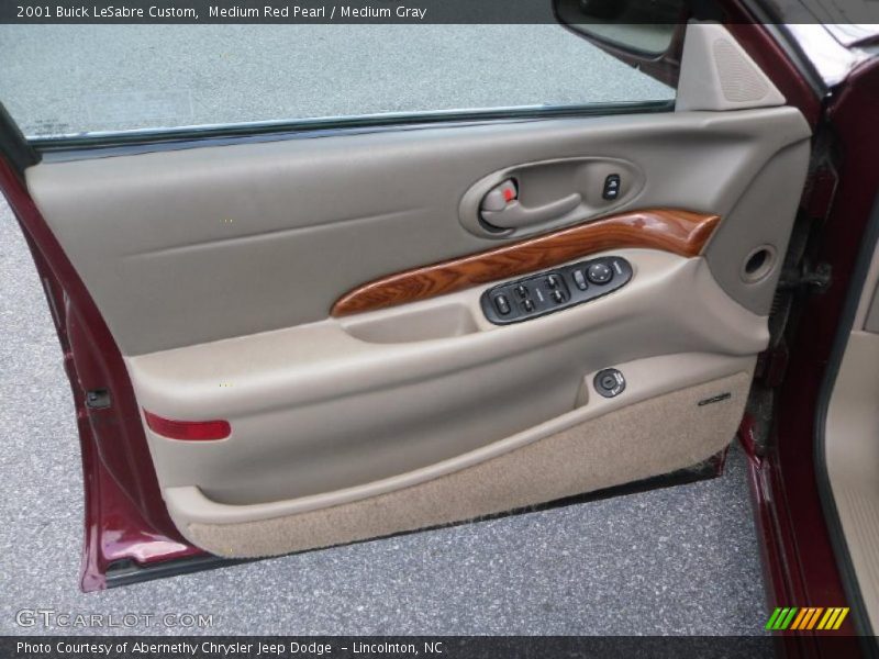 Medium Red Pearl / Medium Gray 2001 Buick LeSabre Custom