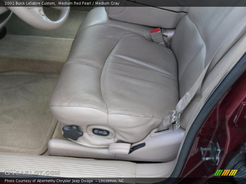 Medium Red Pearl / Medium Gray 2001 Buick LeSabre Custom