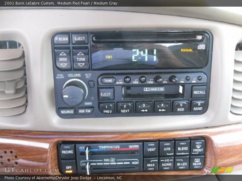 Medium Red Pearl / Medium Gray 2001 Buick LeSabre Custom
