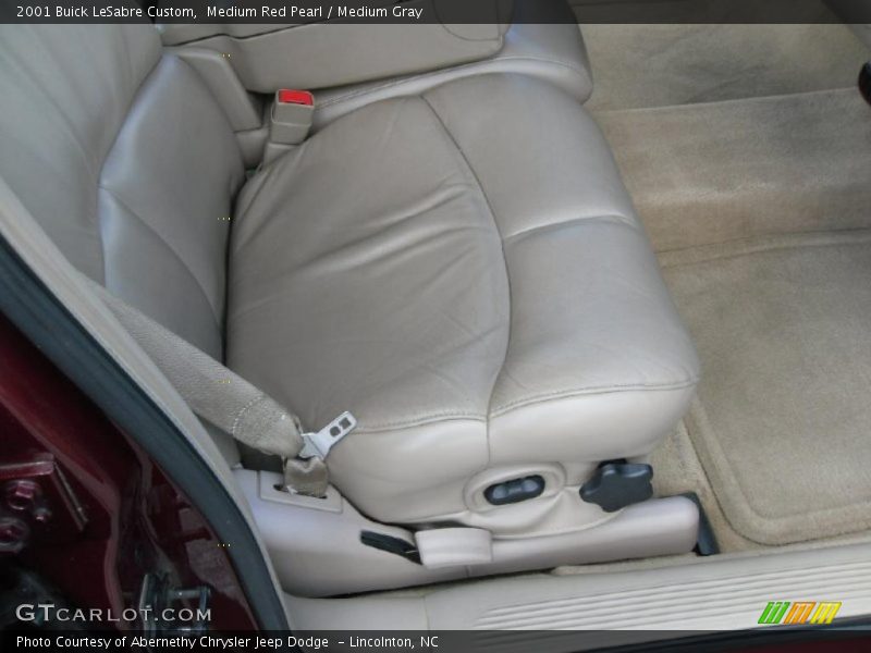 Medium Red Pearl / Medium Gray 2001 Buick LeSabre Custom