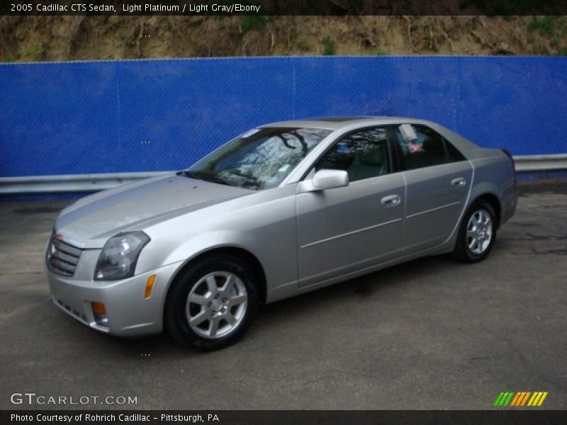 Light Platinum / Light Gray/Ebony 2005 Cadillac CTS Sedan