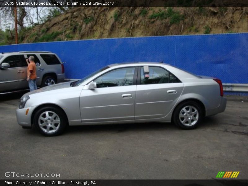 Light Platinum / Light Gray/Ebony 2005 Cadillac CTS Sedan