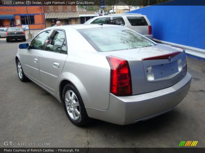 Light Platinum / Light Gray/Ebony 2005 Cadillac CTS Sedan