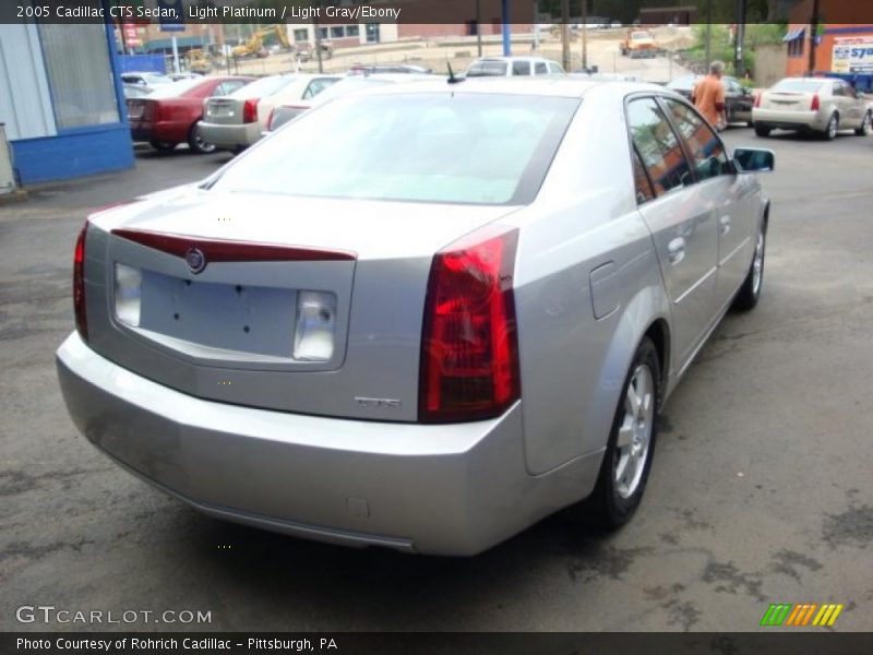 Light Platinum / Light Gray/Ebony 2005 Cadillac CTS Sedan