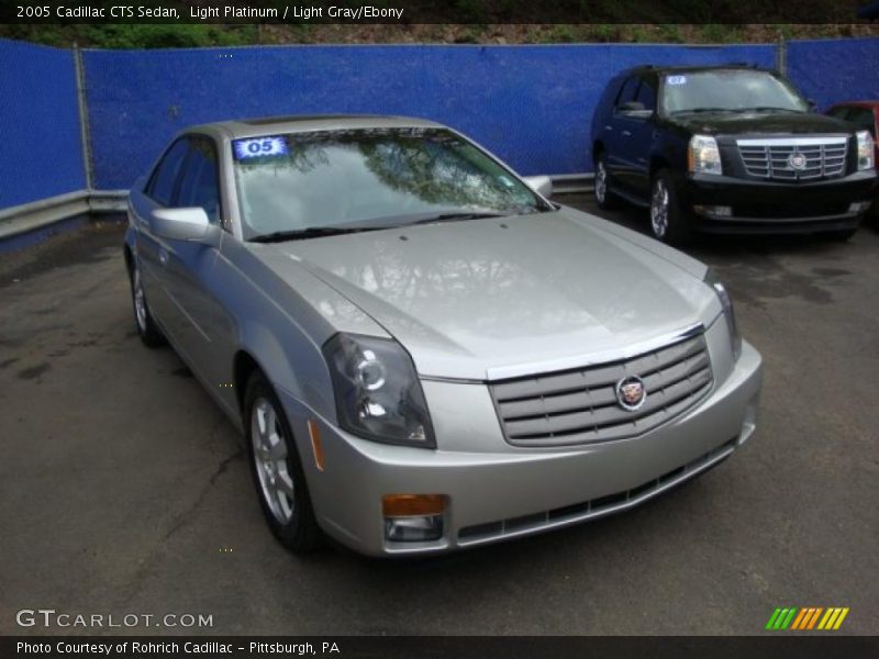 Light Platinum / Light Gray/Ebony 2005 Cadillac CTS Sedan