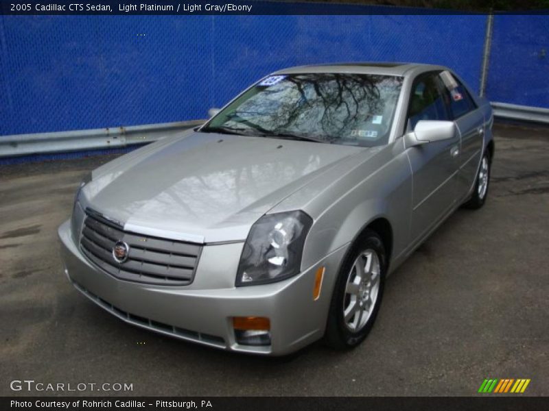 Light Platinum / Light Gray/Ebony 2005 Cadillac CTS Sedan
