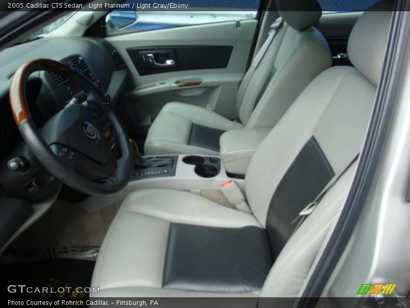 Light Platinum / Light Gray/Ebony 2005 Cadillac CTS Sedan