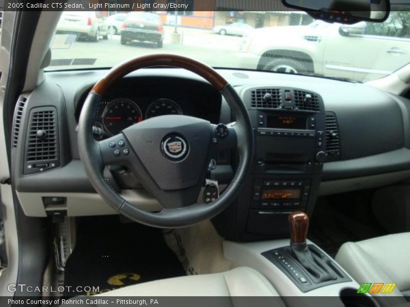 Light Platinum / Light Gray/Ebony 2005 Cadillac CTS Sedan