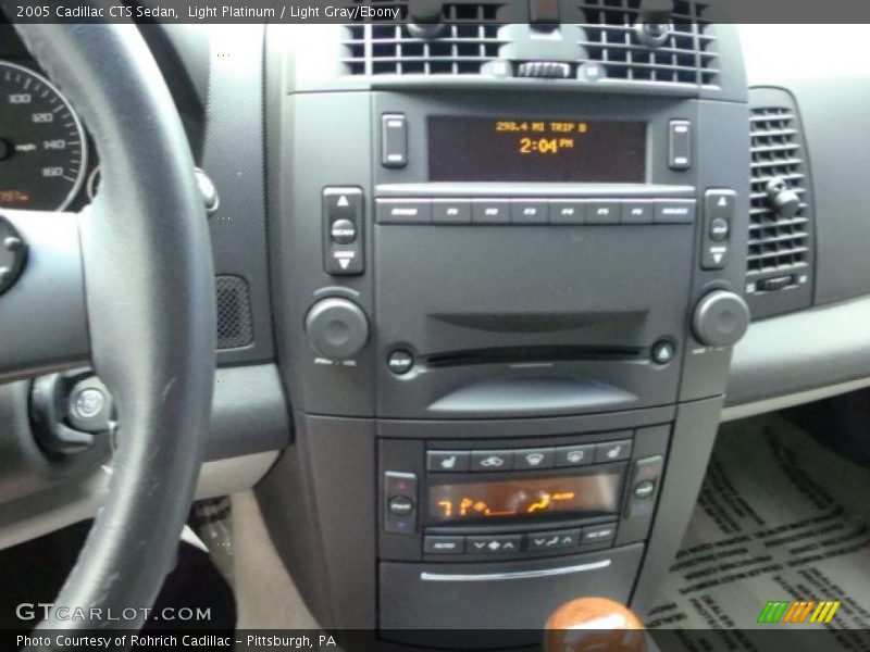 Light Platinum / Light Gray/Ebony 2005 Cadillac CTS Sedan