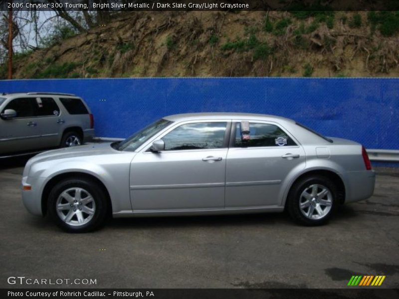 Bright Silver Metallic / Dark Slate Gray/Light Graystone 2006 Chrysler 300 Touring