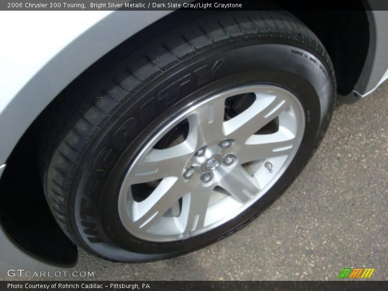 Bright Silver Metallic / Dark Slate Gray/Light Graystone 2006 Chrysler 300 Touring