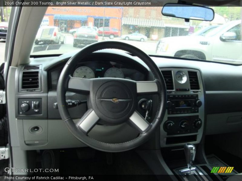 Bright Silver Metallic / Dark Slate Gray/Light Graystone 2006 Chrysler 300 Touring