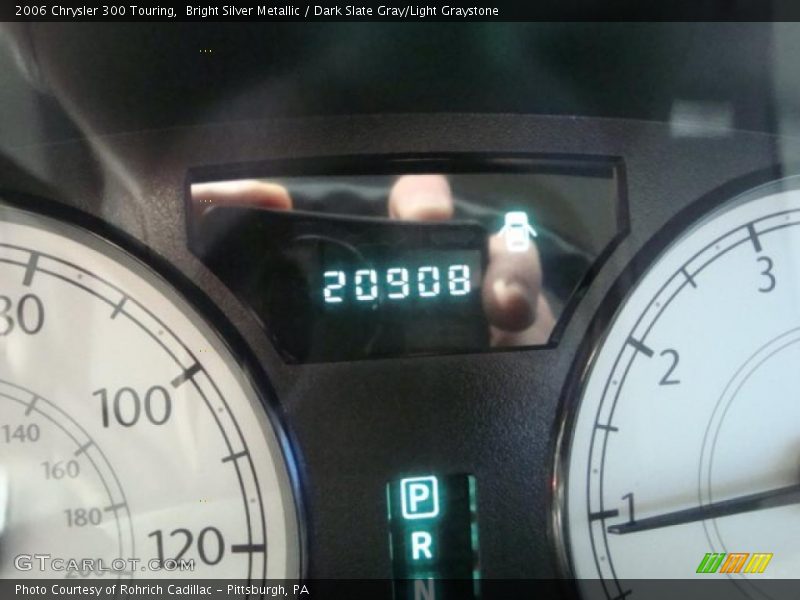 Bright Silver Metallic / Dark Slate Gray/Light Graystone 2006 Chrysler 300 Touring