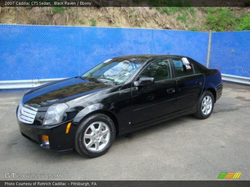 Black Raven / Ebony 2007 Cadillac CTS Sedan