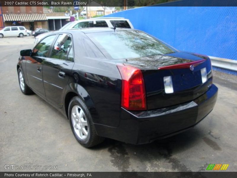 Black Raven / Ebony 2007 Cadillac CTS Sedan