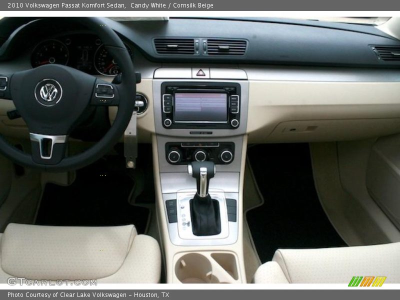 Candy White / Cornsilk Beige 2010 Volkswagen Passat Komfort Sedan