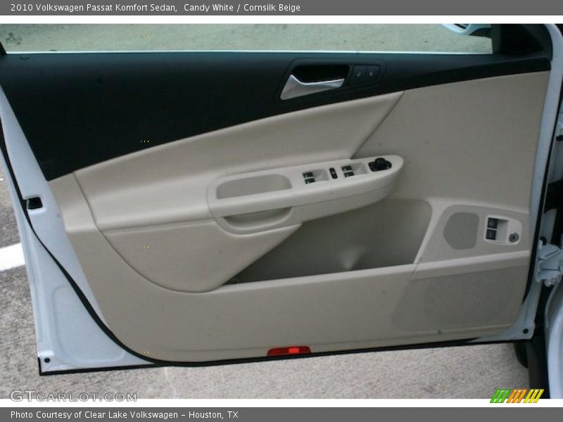 Candy White / Cornsilk Beige 2010 Volkswagen Passat Komfort Sedan