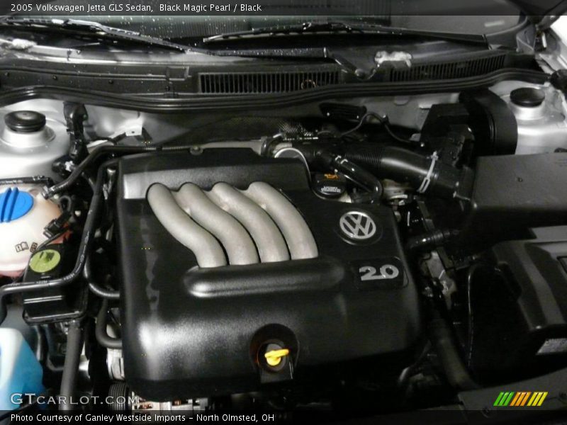 Black Magic Pearl / Black 2005 Volkswagen Jetta GLS Sedan