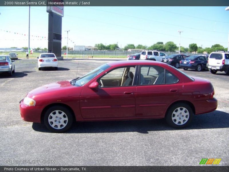 Heatwave Metallic / Sand 2000 Nissan Sentra GXE