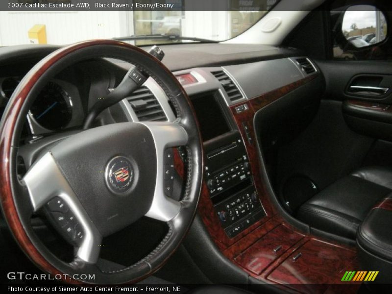 Black Raven / Ebony/Ebony 2007 Cadillac Escalade AWD