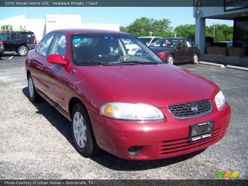 Heatwave Metallic / Sand 2000 Nissan Sentra GXE