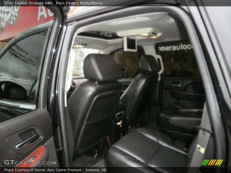 Black Raven / Ebony/Ebony 2007 Cadillac Escalade AWD