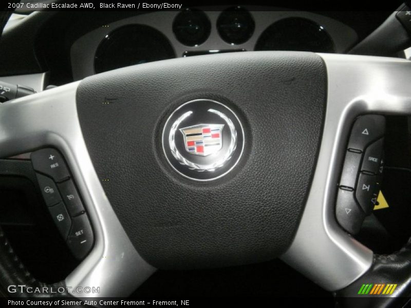 Black Raven / Ebony/Ebony 2007 Cadillac Escalade AWD