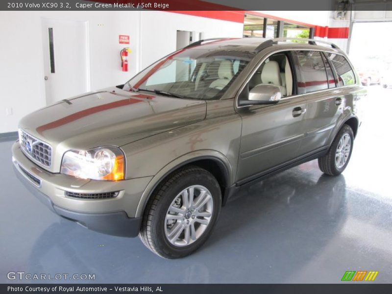 Caper Green Metallic / Soft Beige 2010 Volvo XC90 3.2