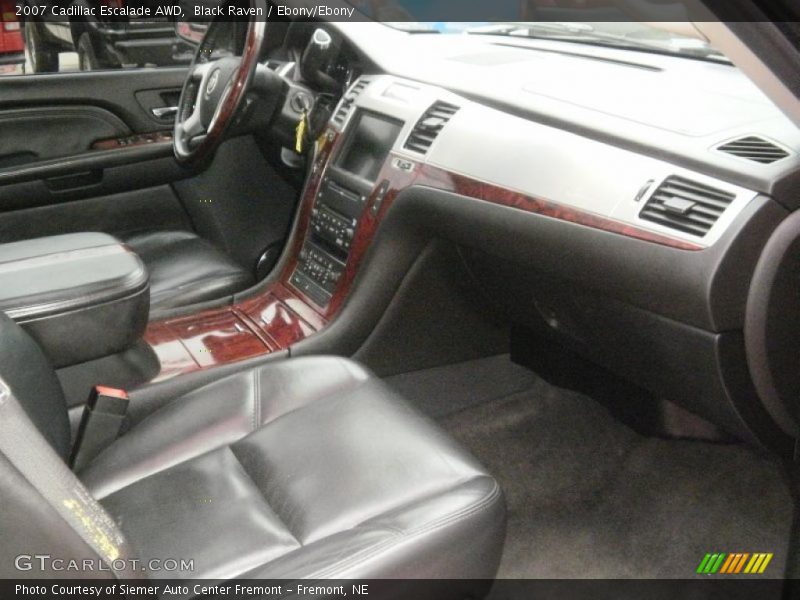 Black Raven / Ebony/Ebony 2007 Cadillac Escalade AWD