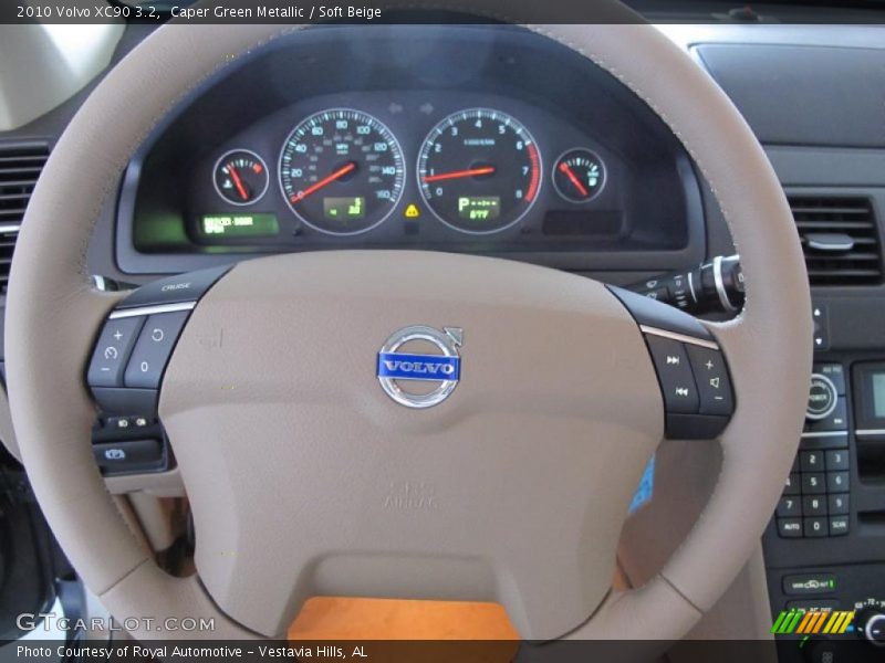 Caper Green Metallic / Soft Beige 2010 Volvo XC90 3.2