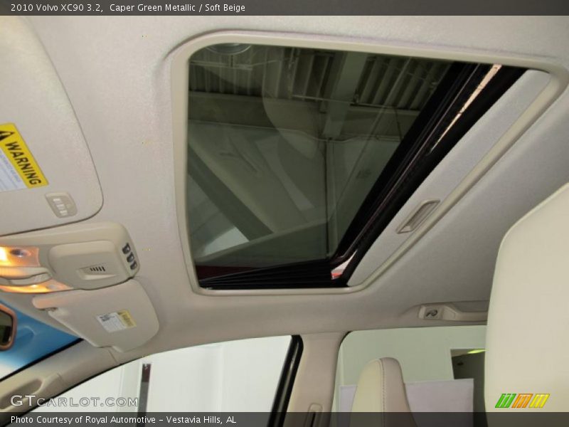 Caper Green Metallic / Soft Beige 2010 Volvo XC90 3.2